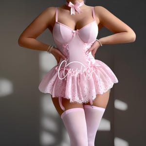 little pink dress lingerie Pink Lingerie Dress
