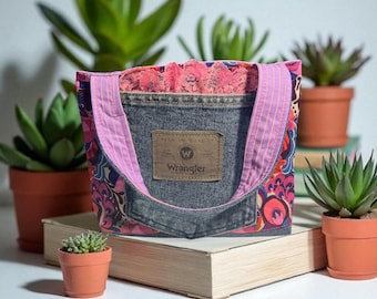 bags, totes, upcycled denim, handmade