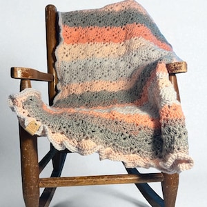 Crocheted Receiving Blanket