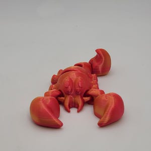 3D Printed Flexi Scorpion Keychain | Articulated Desk Toy | Poseable Scorpion Fidget Gift