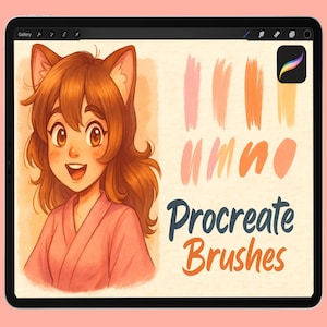Procreate Soft Brush Set, Anime Manga Procreate Brushes, Painting Sketching Brushes, Soft Drawing Brushes, Character Brushes, Marker Brushes