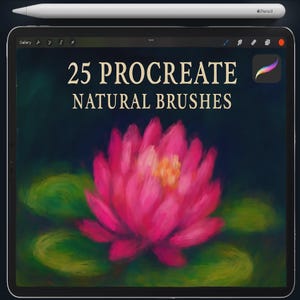 Painterly Oil & Acrylic Procreate Brushes Bundle for iPad, Dynamic Impasto Thick Paint Strokes, Oil Gouache wet watercolor texture brushes