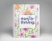 30s Self-Care Journal: Happiness Planner, Gratitude Diary (PDF Download)