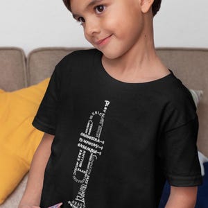 Trumpet in Words Youth T-shirt, Trumpet T-shirt, Trumpet shirt, Youth Size Tee