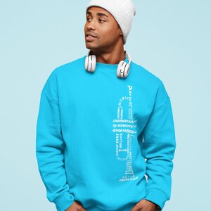 Trumpet in Words Sweatshirt, Trumpet in Words, Trumpet Sweatshirt, Music Sweatshirt, Trumpet, Music
