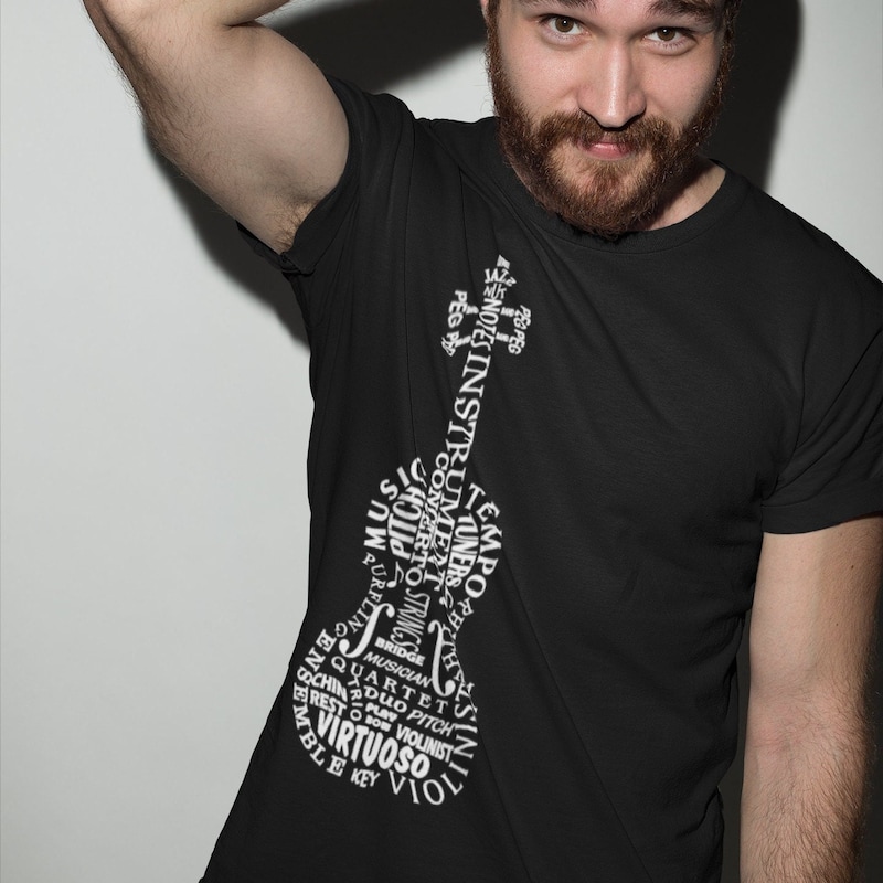Violin T Shirt Etsy