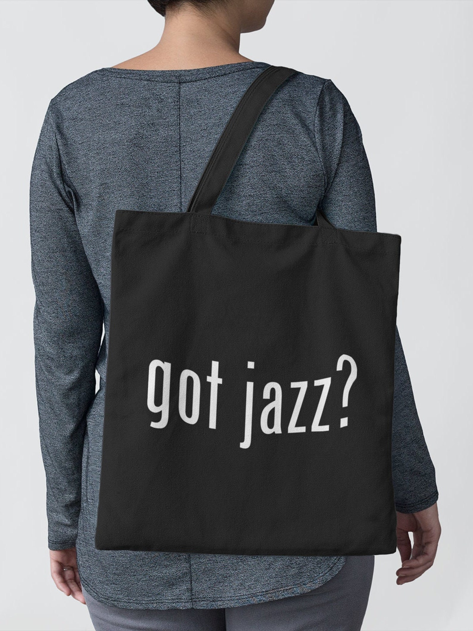 Got Jazz Canvas Tote Bag, Canvas Tote Bags, Jazz Bag, Music, Music