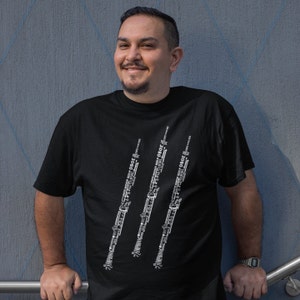 Oboe in Words T-shirt, Oboe T-shirt, Music T-shirt, Music, Music Gift,  Music Teacher Gift