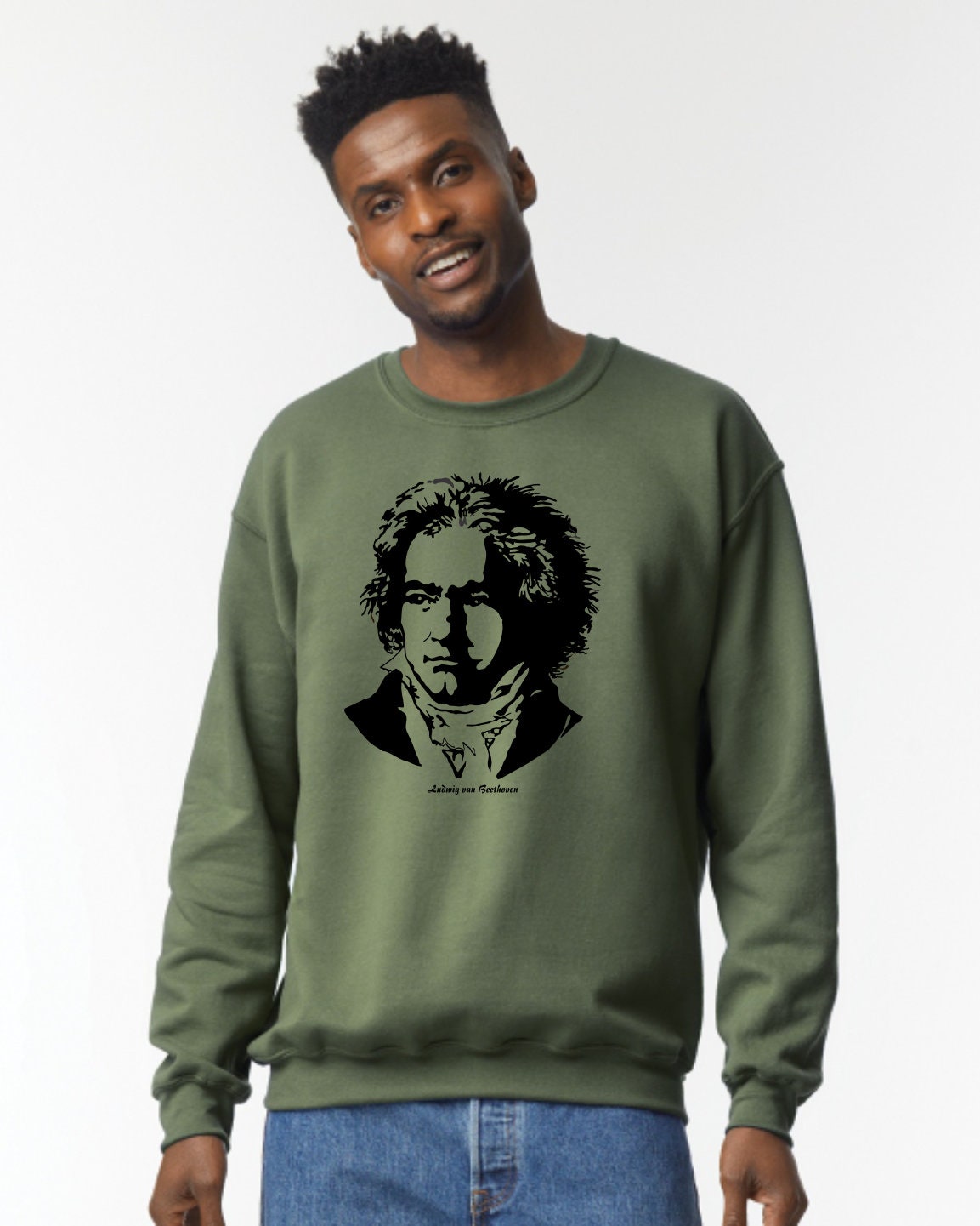 Beethoven Sweatshirt - Etsy Beethoven Sweatshirt - Etsy