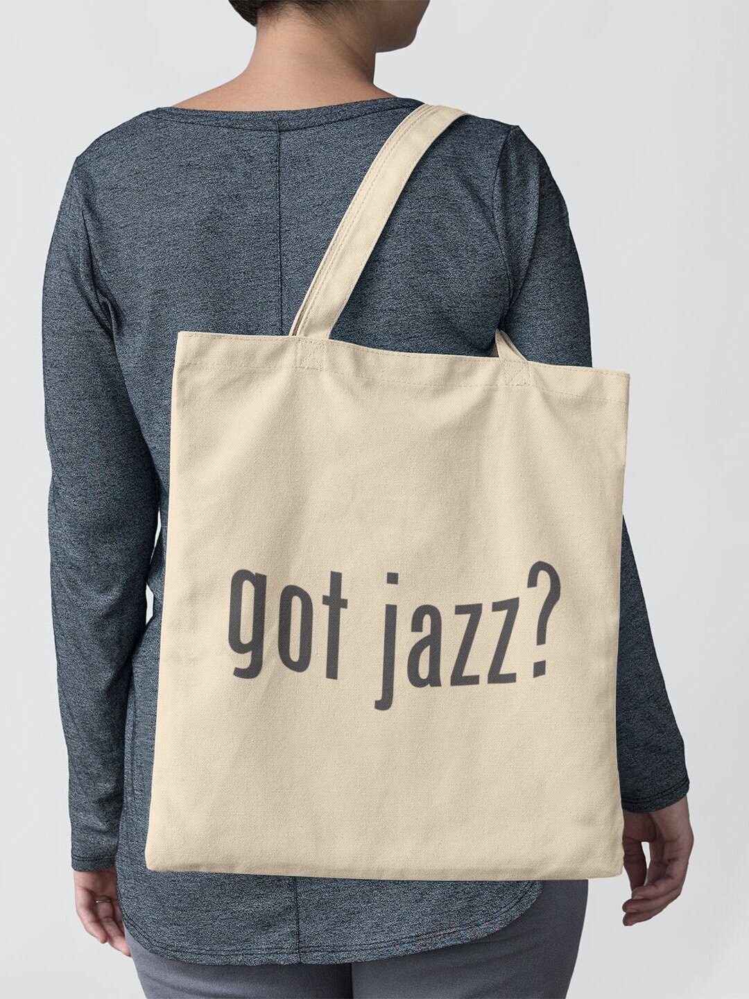 Got Jazz Canvas Tote Bag, Canvas Tote Bags, Jazz Bag, Music, Music