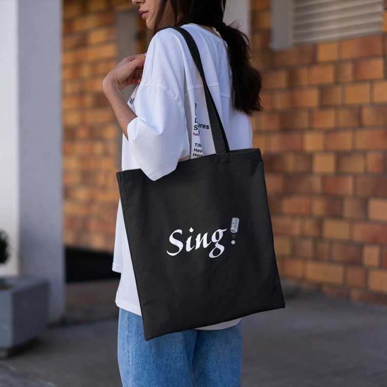 Sing Tote Bag Singers Tote Bag Singer Music Choir Choir - Etsy