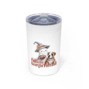 UGA Fall-Themed Insulated Tumbler