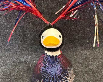 Firework Desk Goose Outfit