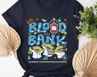 Blood Bank Shirt, Med Lab Tee, To Infinity and Beyond For Our Patients Tees, Lab Week 2026 Gift C2DZ20