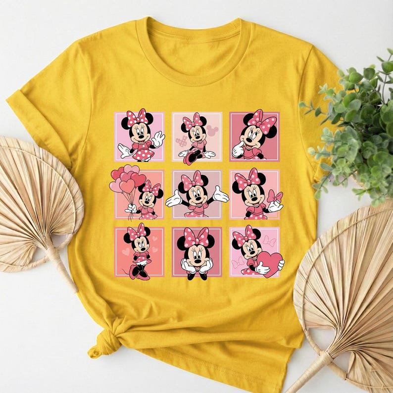 Minnie Mouse Shirt, Girl Trip to Disneyland Tee, Retro Minnie Mouse Shirt for Girl JDJP10 image 8