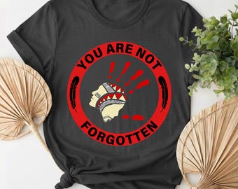 Camiseta de concienciación sobre mujeres indígenas desaparecidas y asesinadas (MMIW), No más hermanas robadas, Camiseta de apoyo indígena JCL303-05