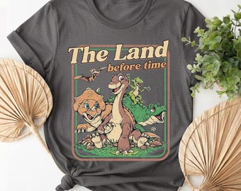 Camiseta de En busca del valle encantado, camiseta nostálgica de Dinosaur Friends JDJW07