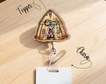 Disney Pocahontas badge reel, Princess Pocahontas badge reel, nurse badge reel, medical assistant badge reel, ID holder, badge holder NGYB03