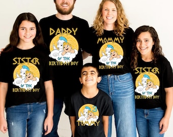 Personalized Disney Hercules Birthday shirt, Disneyland Birthday Family Matching Shirt, Birthday Gift For Boy, Baby Hercules Shirt NGVW09