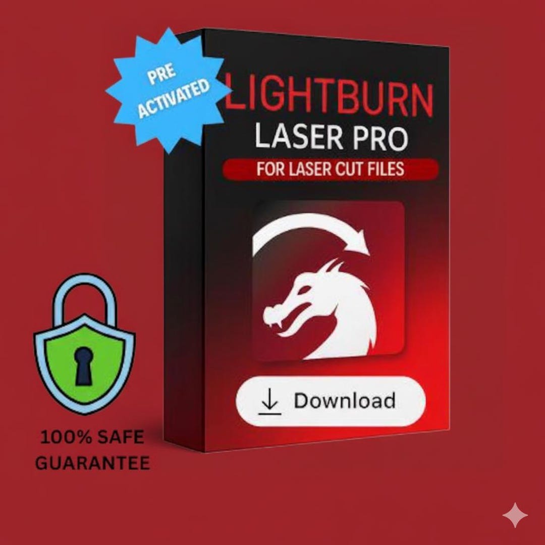 Lightburn - Full Activated for Laser Cut Files - Laser Pro - Digital ...