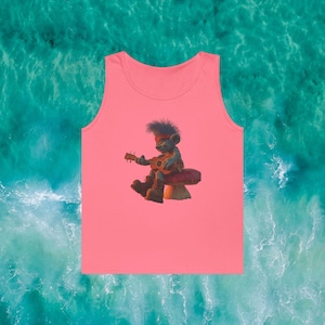 Cool Musician Tank Top, Vintage Rock Tee, Unisex Graphic Shirt, Summer Festival Wear, Gift for Music Lovers