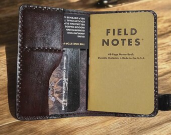 Funda de cuero XLT para notas de campo