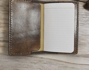 Funda de cuero XL para notas de campo