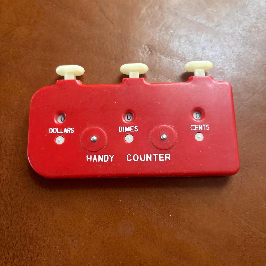 Vintage Handy Counter 3-key - Etsy