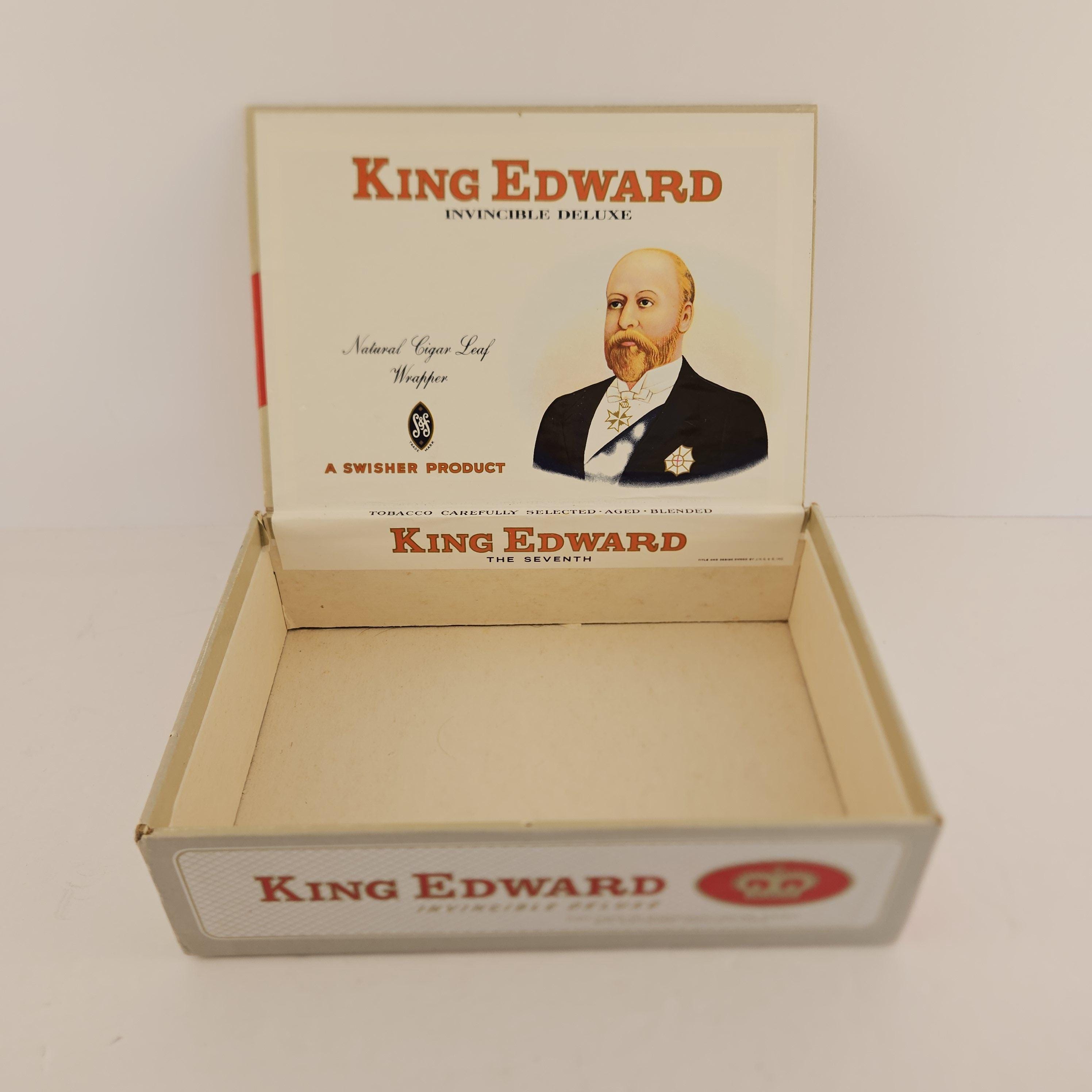 king edward tobacco box Vintage King Edward Cigar Box