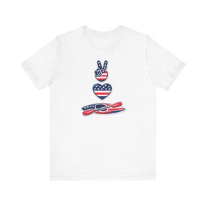 Camiseta de kayak con la bandera estadounidense / Camiseta para flotar en arroyos / Camiseta para la vida en el lago / Conjunto para flotar en el río / Camiseta patriótica de verano / Regalo de kayak para hombres y mujeres imagen 11