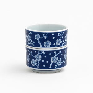 Hand-Painted Plum Blossom Teacup