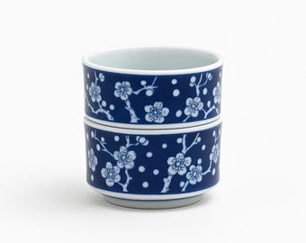 Hand-Painted Plum Blossom Teacup
