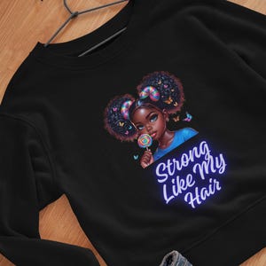 Empowered Youth Crewneck Sweatshirt, Inspirational Gift, Casual Fashion, Affirmation Apparel, Unique Birthday Present, Cozy Sweat Top