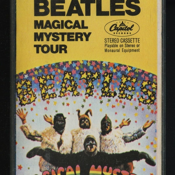 The BEATLES: Magical Mystery Tour Cassette Tape / Vintage / Rare