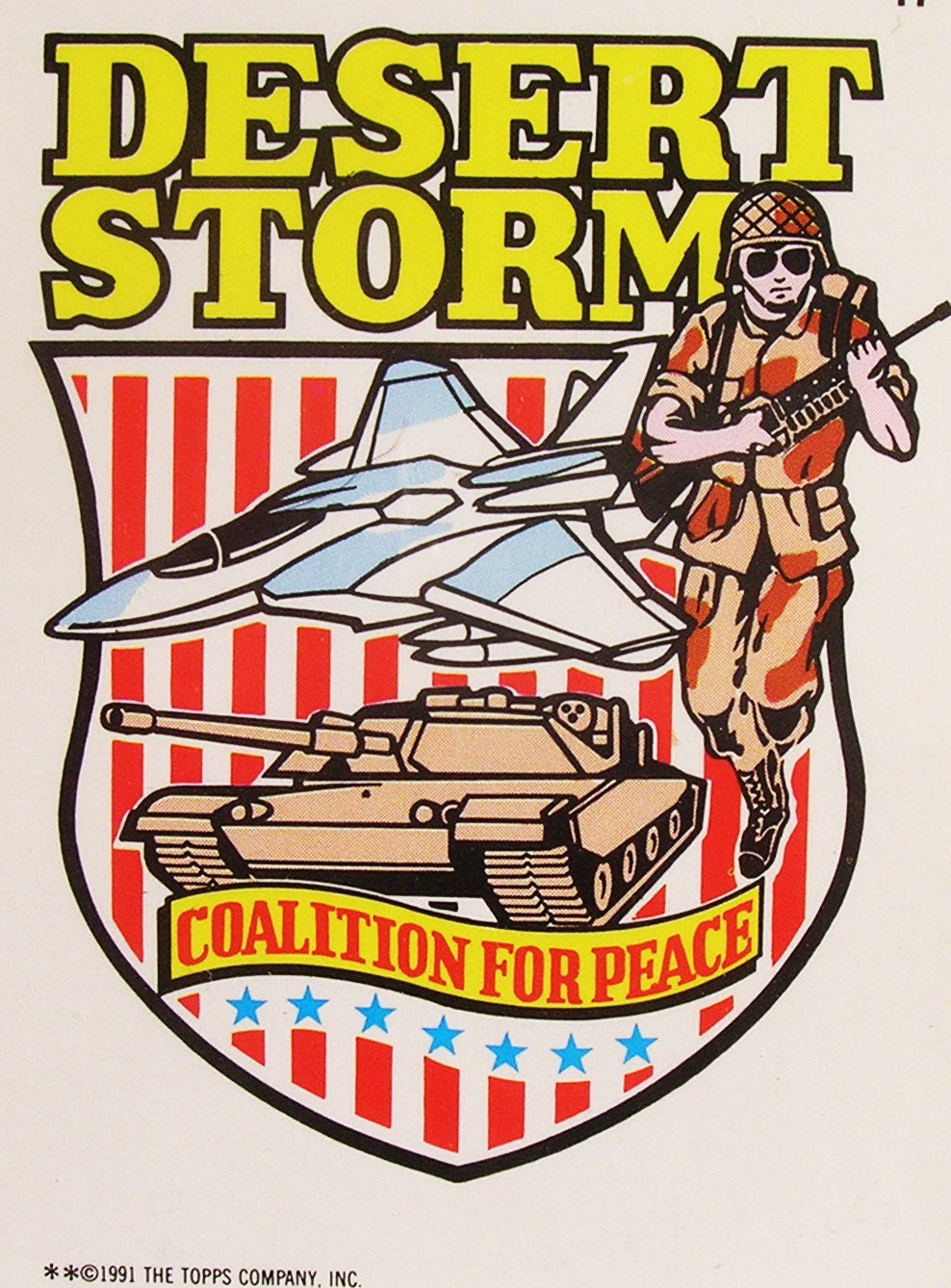 DESERT STORM Collectable Trading Cards Military Information Etsy