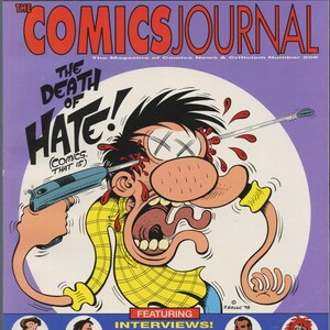 The COMICS JOURNAL: Cartoonist / Artist Interviews / Cartoon Illustrations - B&W - 1998 Release