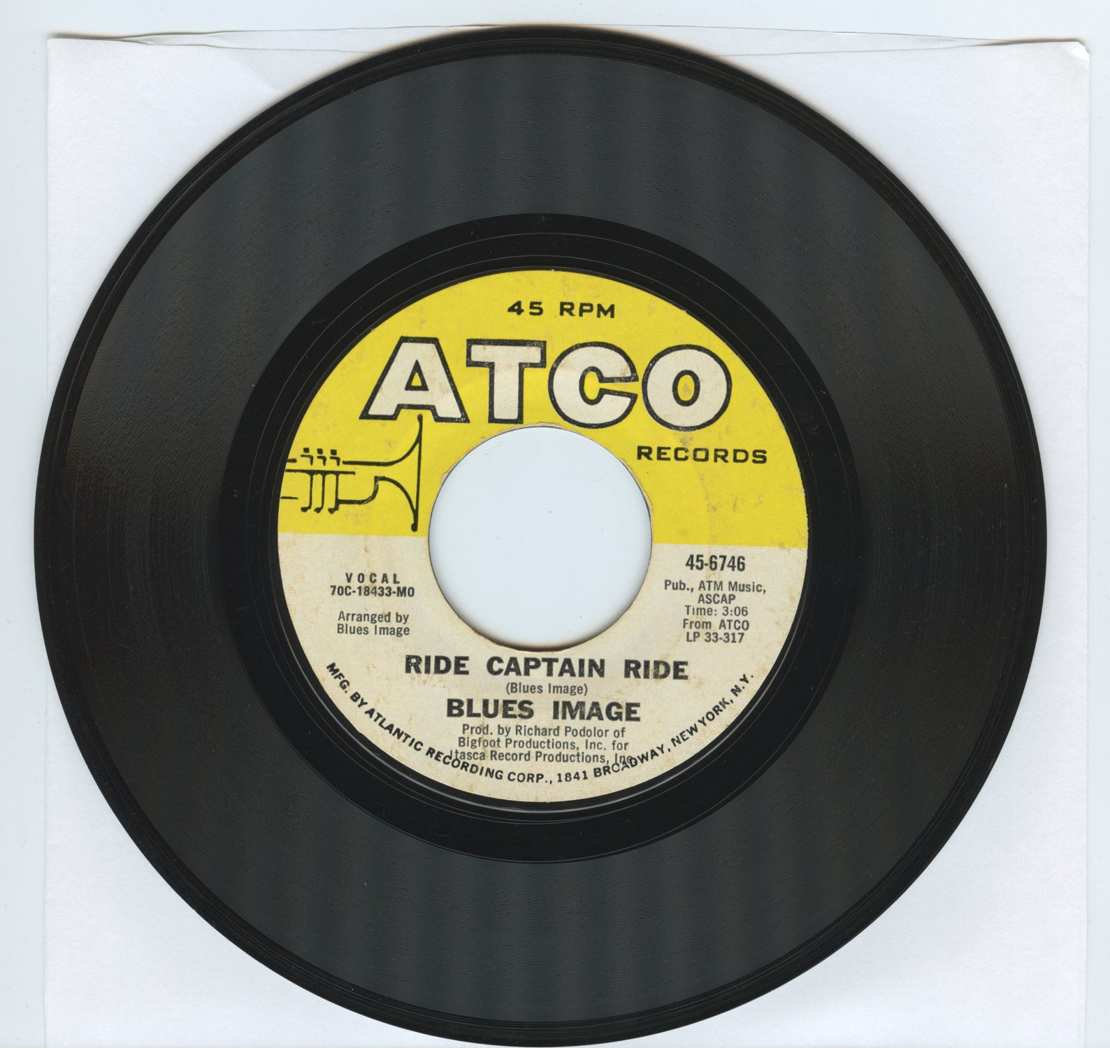 Ride Captain Ride Blues Image Classic Rock Vintage Vinyl Etsy