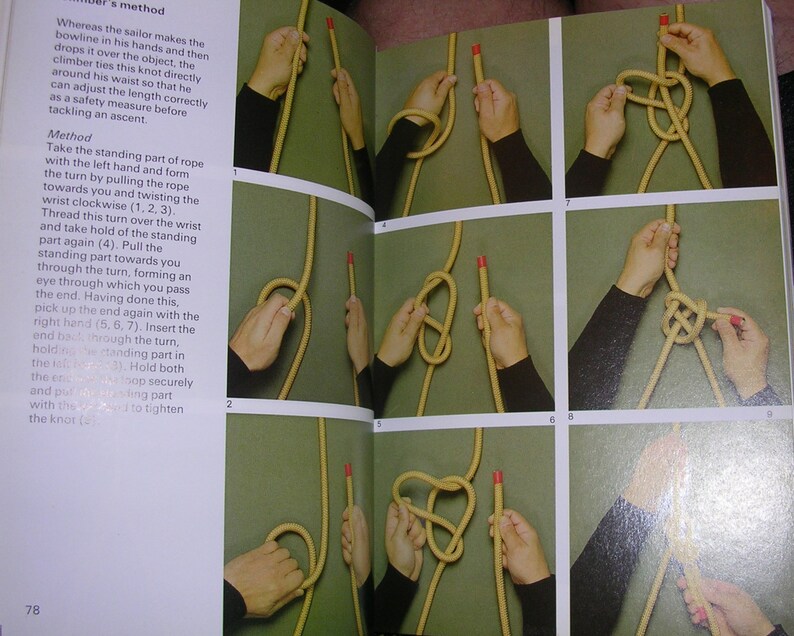 Morrow Guide to KNOTS Rope Tying Techniques & Knots Step by Etsy