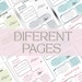 Bible Study Chapter Summary Template,printable Guided Study Worksheet ...
