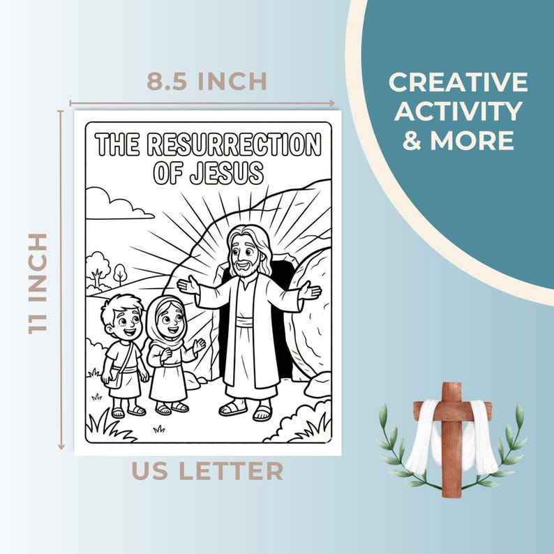 20 Miracles of Jesus Coloring Pages for Kids – Christian Printable ...