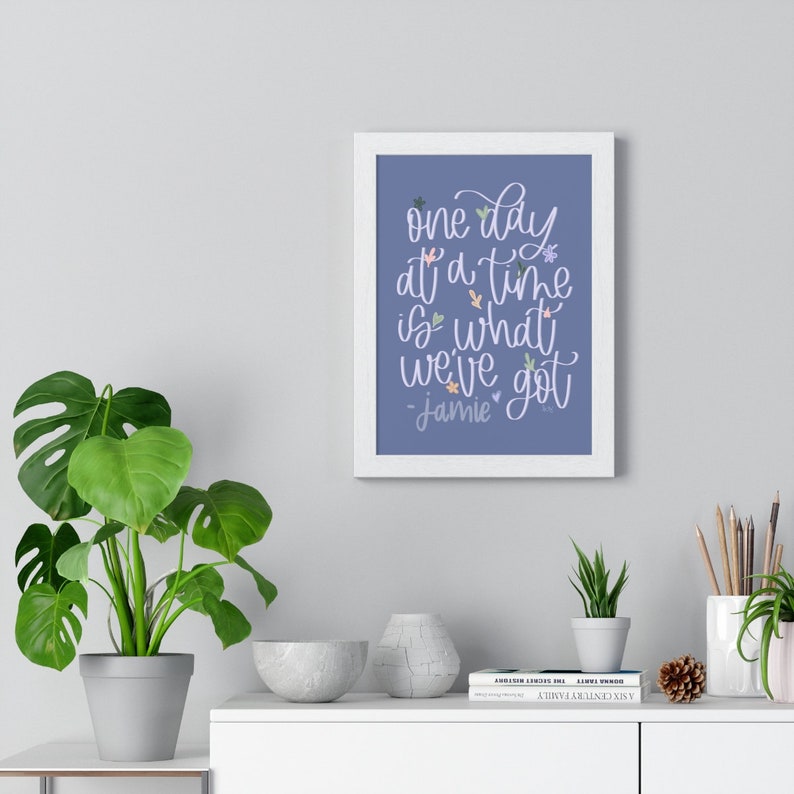 Ein Tag nach dem anderen ist was wir haben Druck bly Manor Etsy