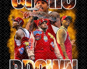 Chris Brown Breezy Tour 2025 T-Shirt PNG Design (Digital Download)