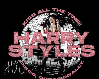 Harry Styles Tour PNG Design, Concert T-Shirt Graphic (Digital Download)