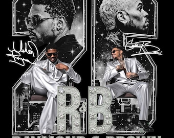 Raymond & Brown Tour 2026, Usher x Chris Brown Tshirt Design ( Digital Download)