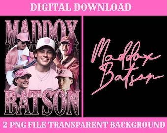 Maddox Batson 2026 Tour PNG Bundle Tshirt Design (Digital Download)