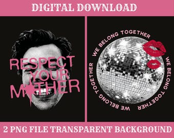 Harry Styles Tour PNG Design, Concert T-Shirt Graphic (Digital Download)
