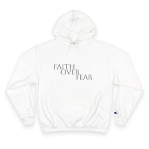 Faith Over Fear Hoodie | Inspirational Champion Sweatshirt | Motivational Gift | Christian Apparel | Cozy Layer for All Occasions | [...]