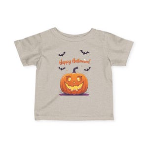 Halloween Infant Tee, Baby Costume Shirt, Toddler Halloween Outfit, Cute Pumpkin Tee, Fall Festivity Clothes, Trick or Treat Gift