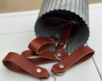 Full Grain Leather Keychains