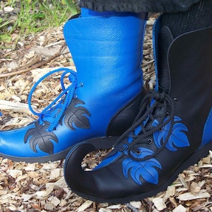 Curly Toe Leather Boot Fairy Steampunk - Etsy